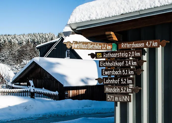 Haus Sohl Am Rothaarsteig Apartmán Bad Laasphe